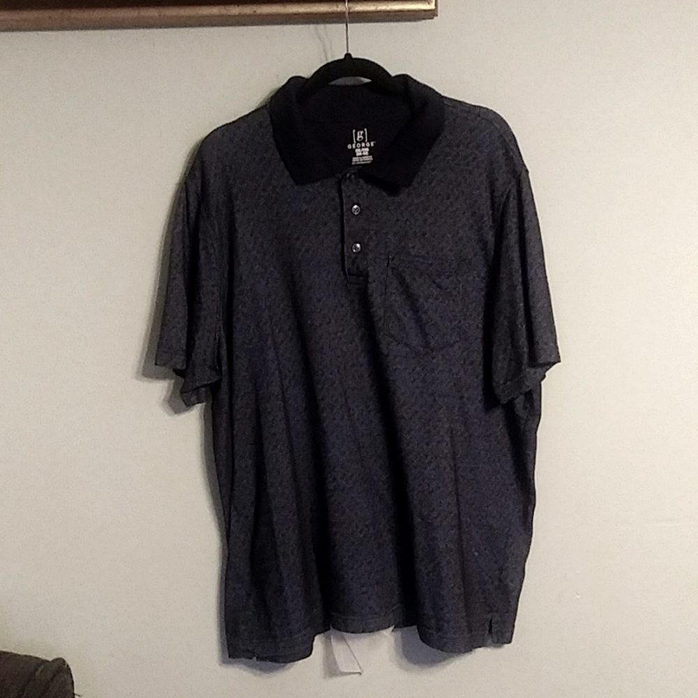 George navy blue men polo
